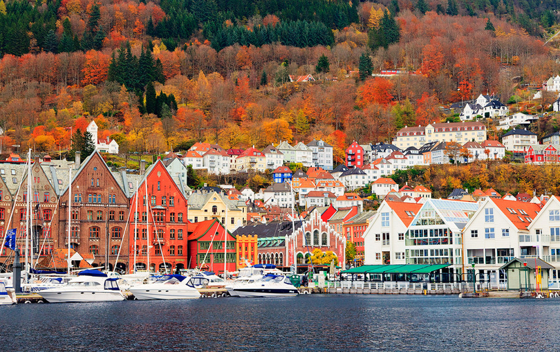 Bergen, thành phố của những cơn mưa