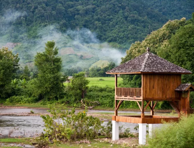 Family Fun in Laos
